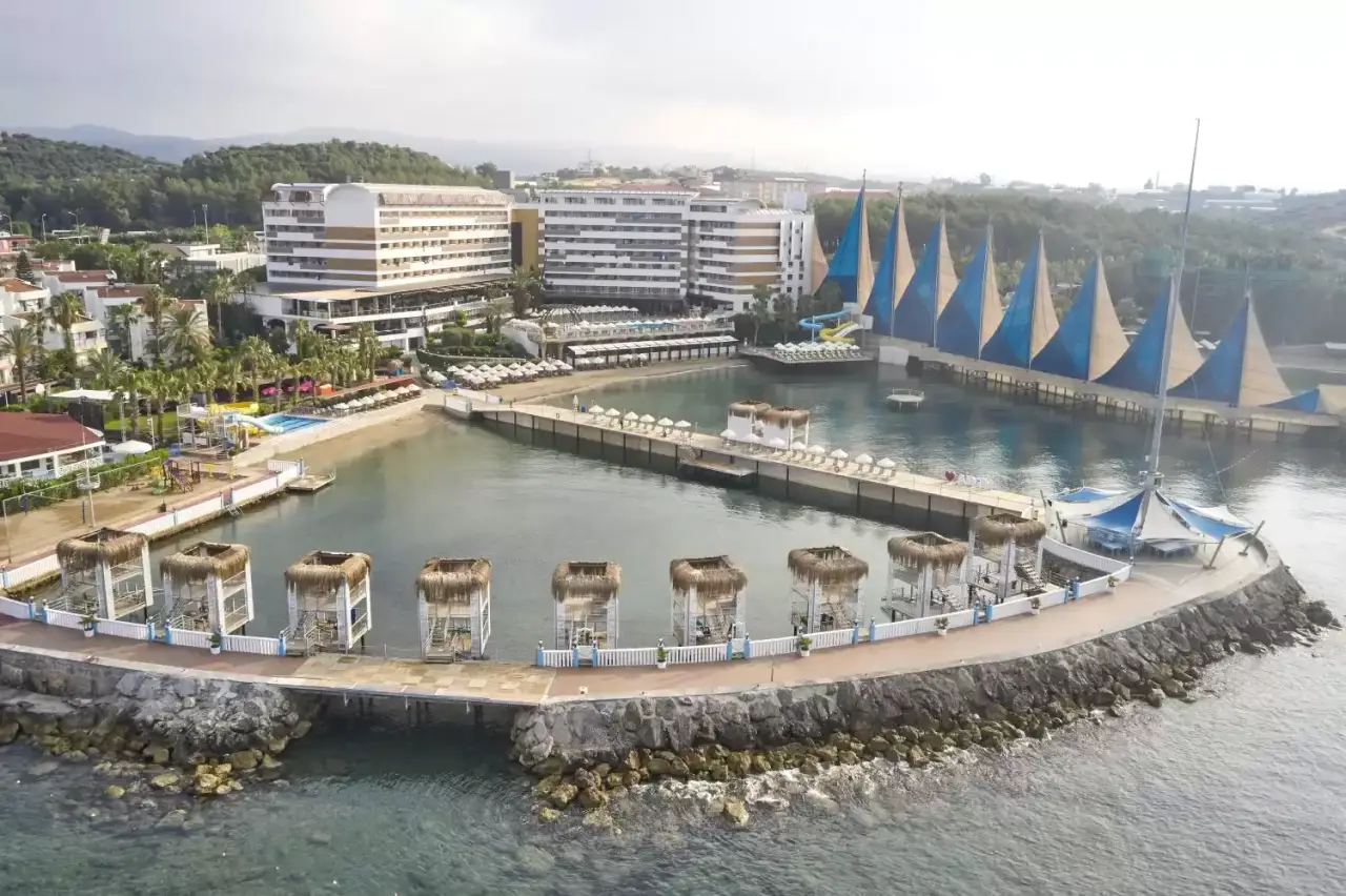 Adin Resort Hotel havadan görünüm